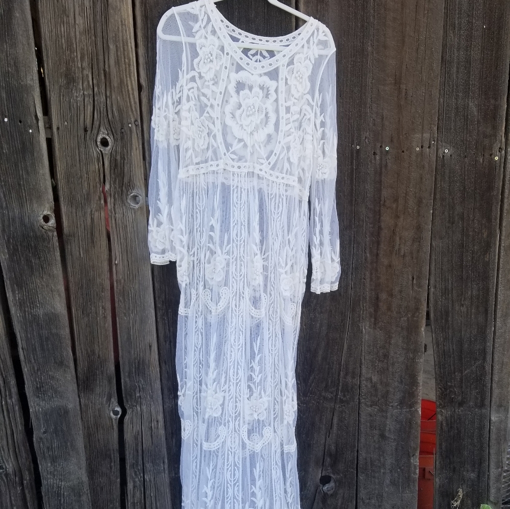 Lace Maternity Dress